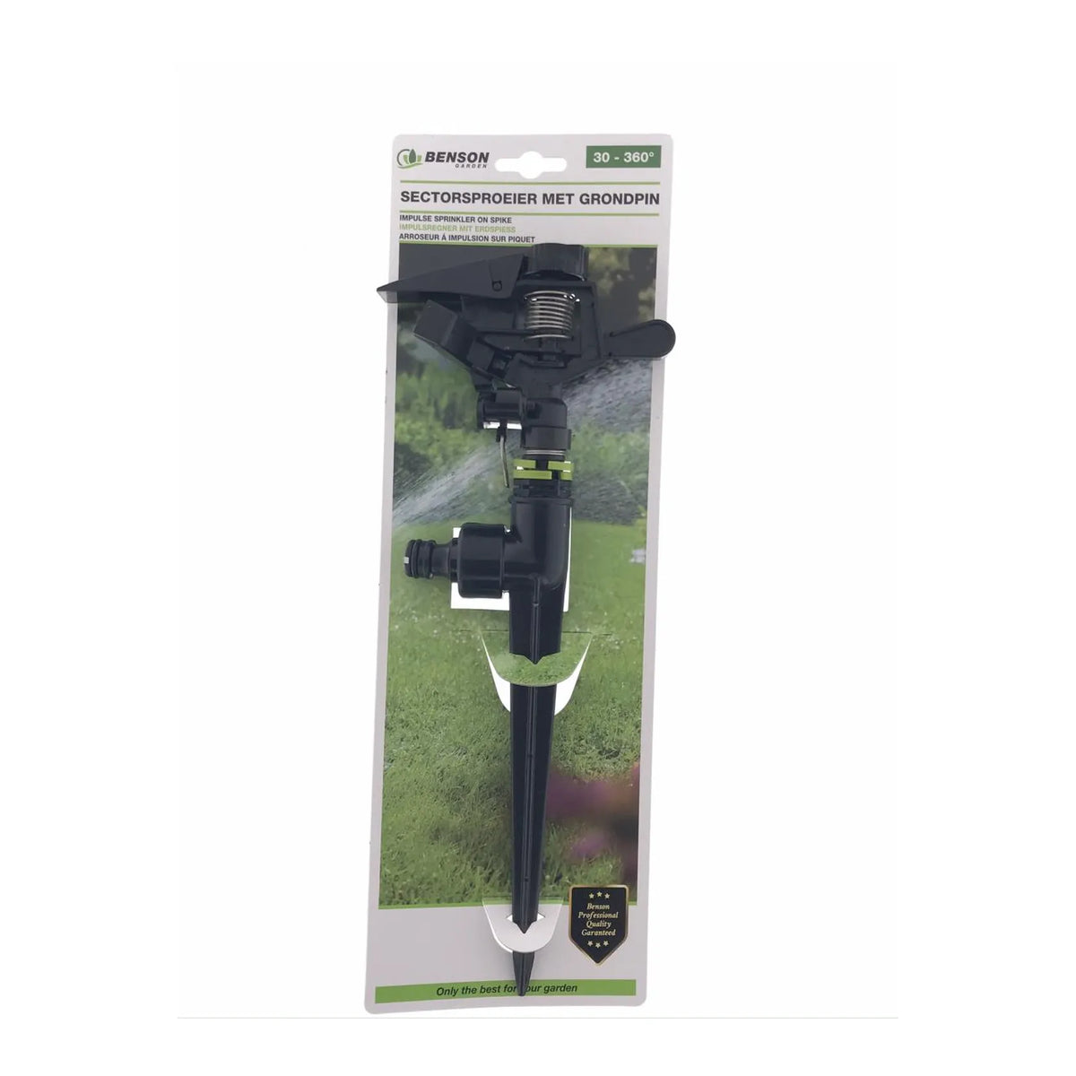 Benson Garden Sectorsproeier met grondpin 30-360°