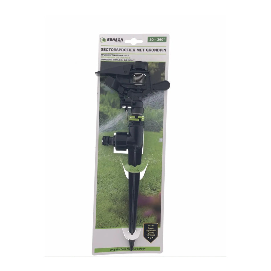Benson Garden Sectorsproeier met grondpin 30-360°