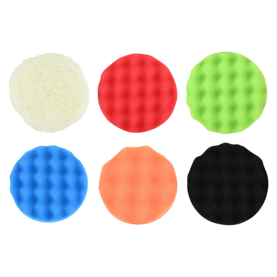 Benson Automotive Polijstset 6-delig ø125 mm