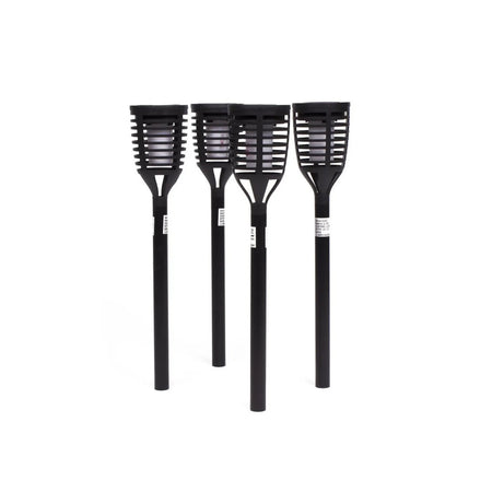 Benson Garden Tuinlamp solar fakkel 41 cm flame effect 4 dlg