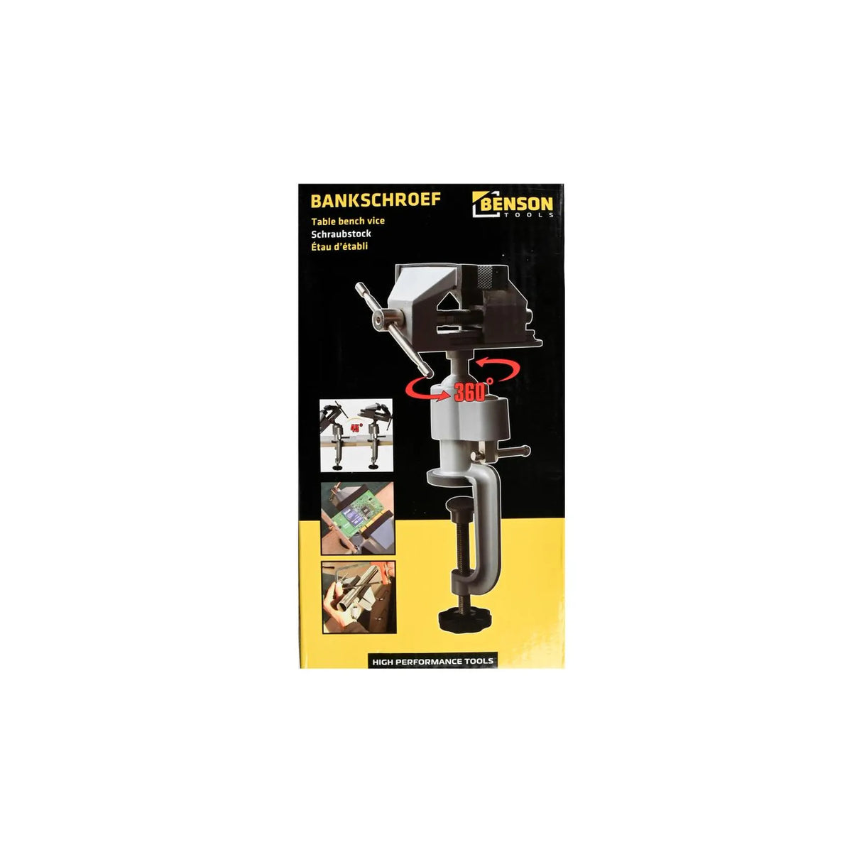 Benson Tools Bankschroef 50 mm 360°