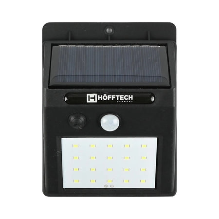 Höfftech Wandlamp solar LED + pir sensor IP65