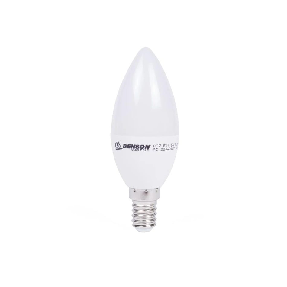 Benson Electric LED lamp kaars C35 5W E14 dimbaar