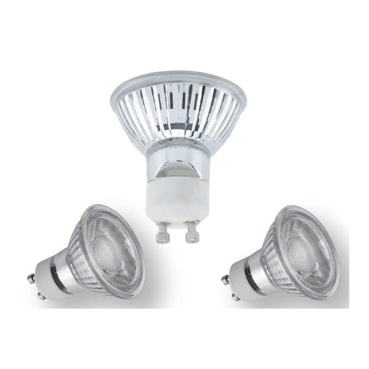 Benson Electric LED lamp GU10 5W glass version dimbaar 3 dlg