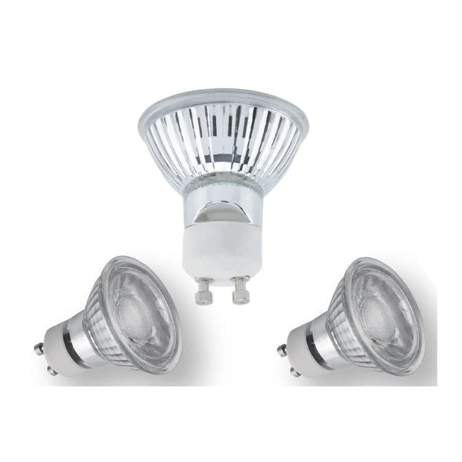 Benson Electric LED lamp GU10 5W glass version dimbaar 3 dlg