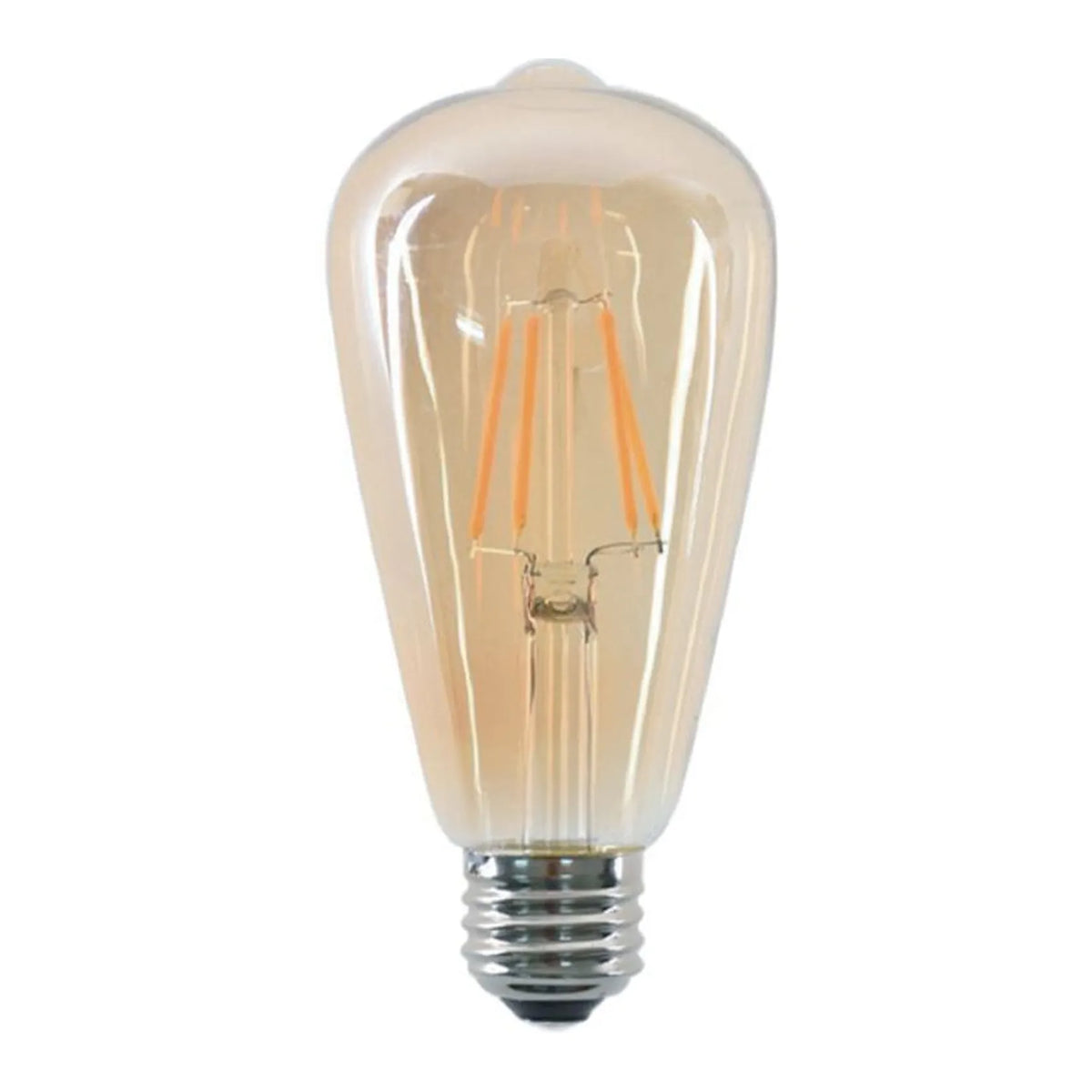 Benson Electric LED lamp retro filament st64 4W E27 amber dimbaar