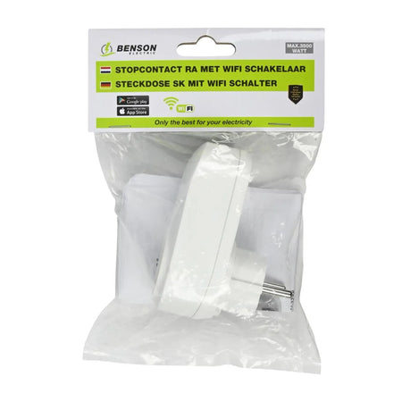 Benson Electric Stopcontact RA met wifi schakelaar