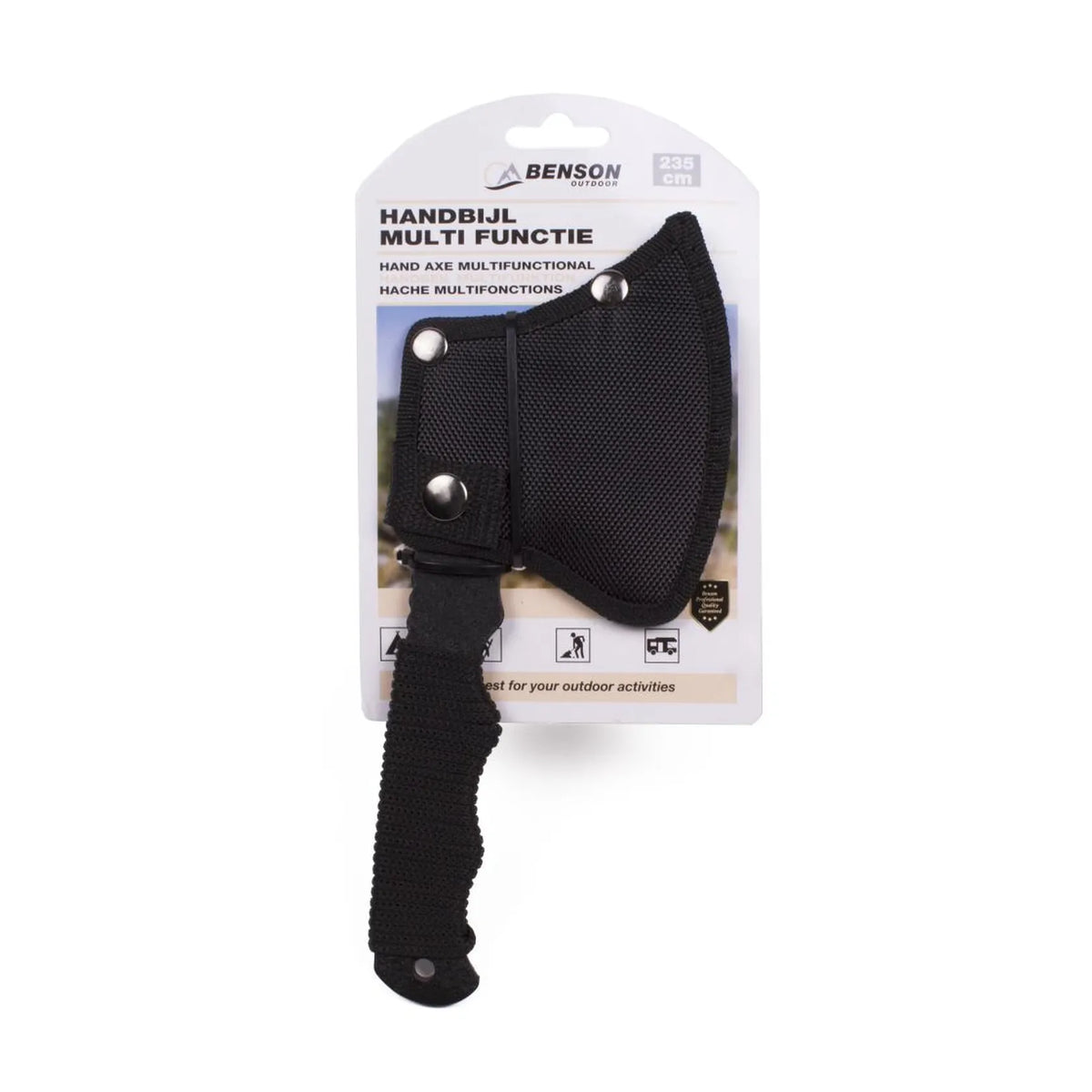 Benson Outdoor Handbijl multifunctie