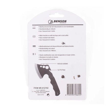 Benson Outdoor Handbijl multifunctie