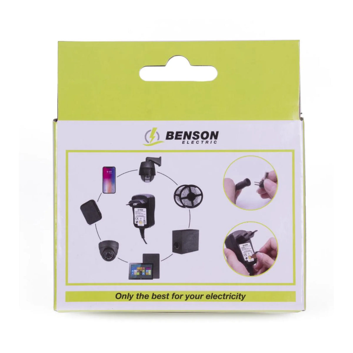 Benson Electric Adapter universeel 2000 mA