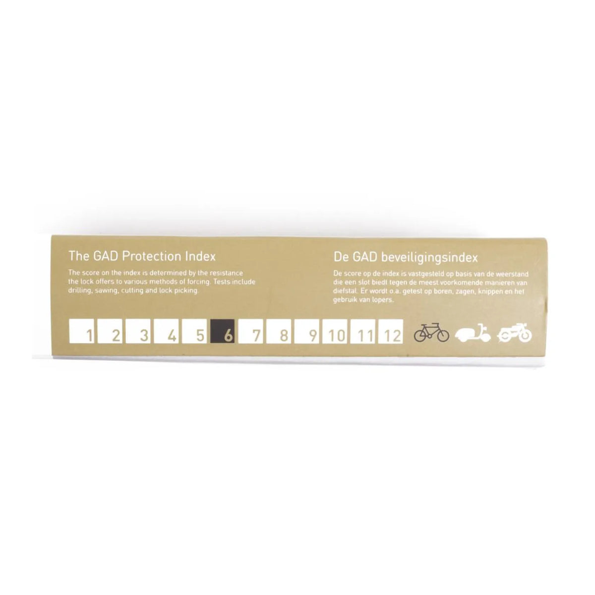 GAD Kettingslot GAD matrix-sl 7 x 1100 mm rood