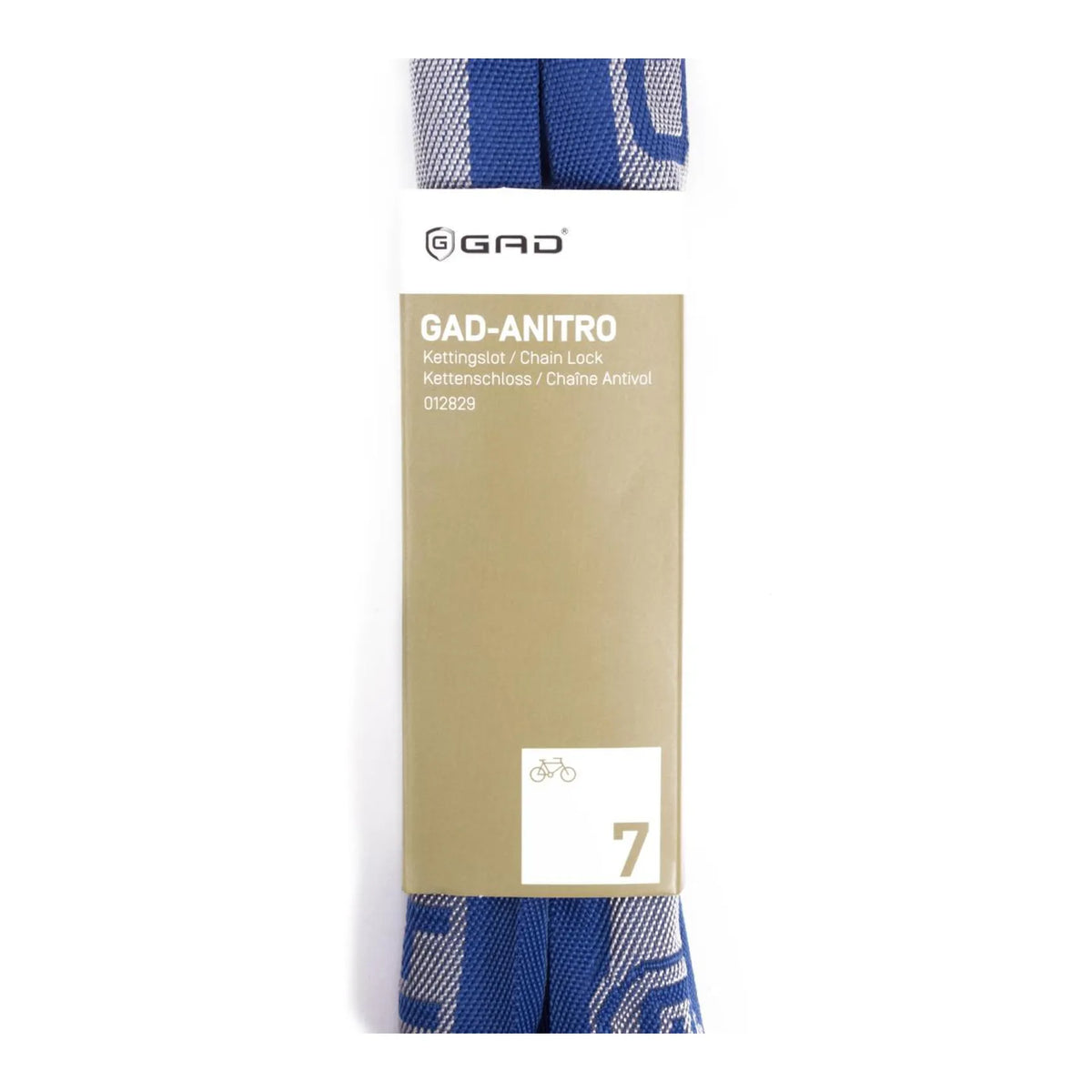 GAD Kettingslot GAD-anitro 8 x 1100 mm blauw