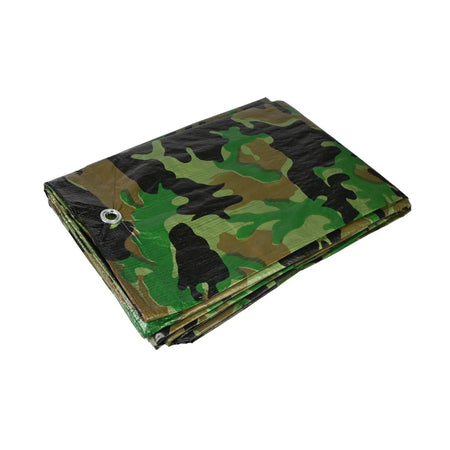 Benson Tools Dekzeil 3 x 4 mtr army zwaar
