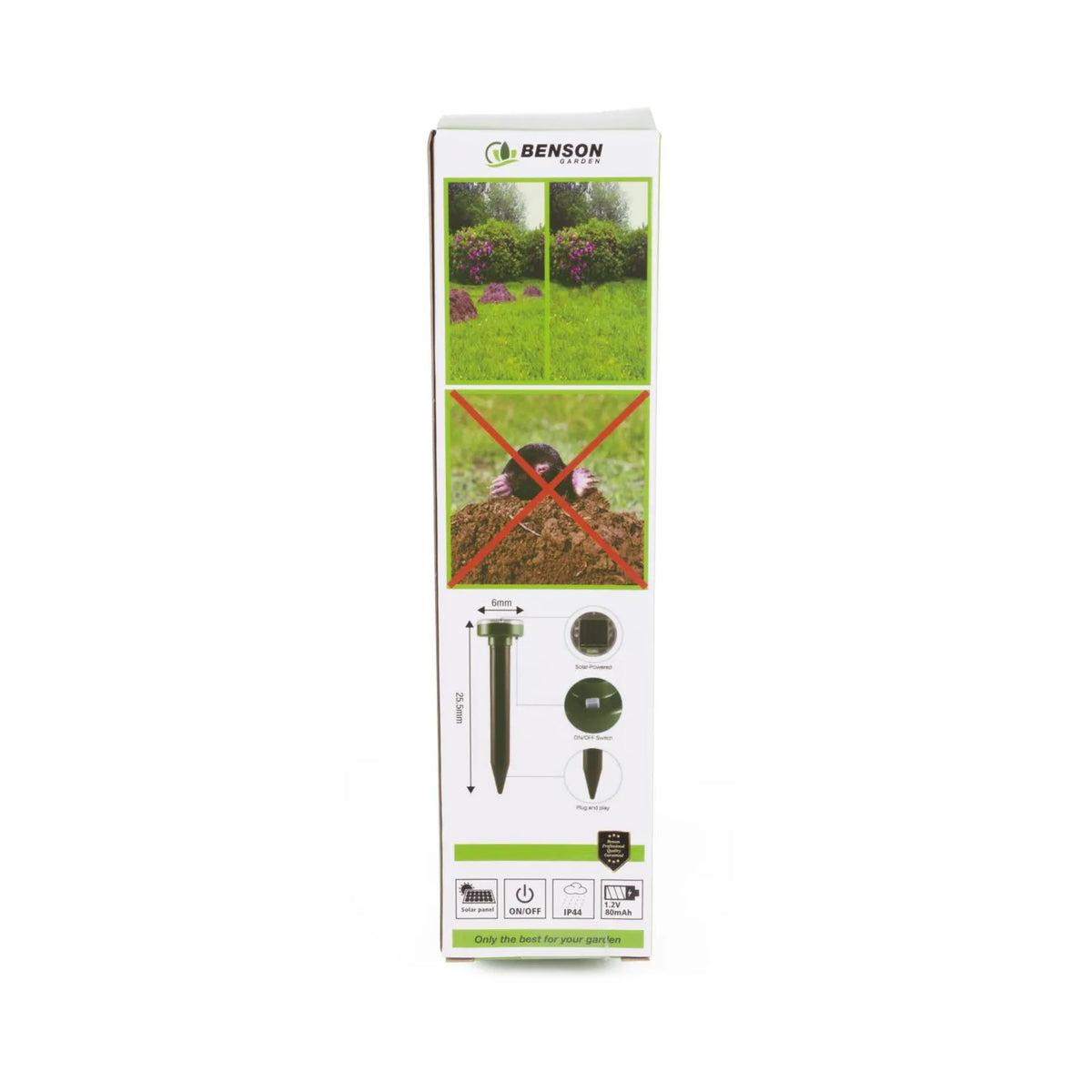 Benson Garden Mollenverjager solar