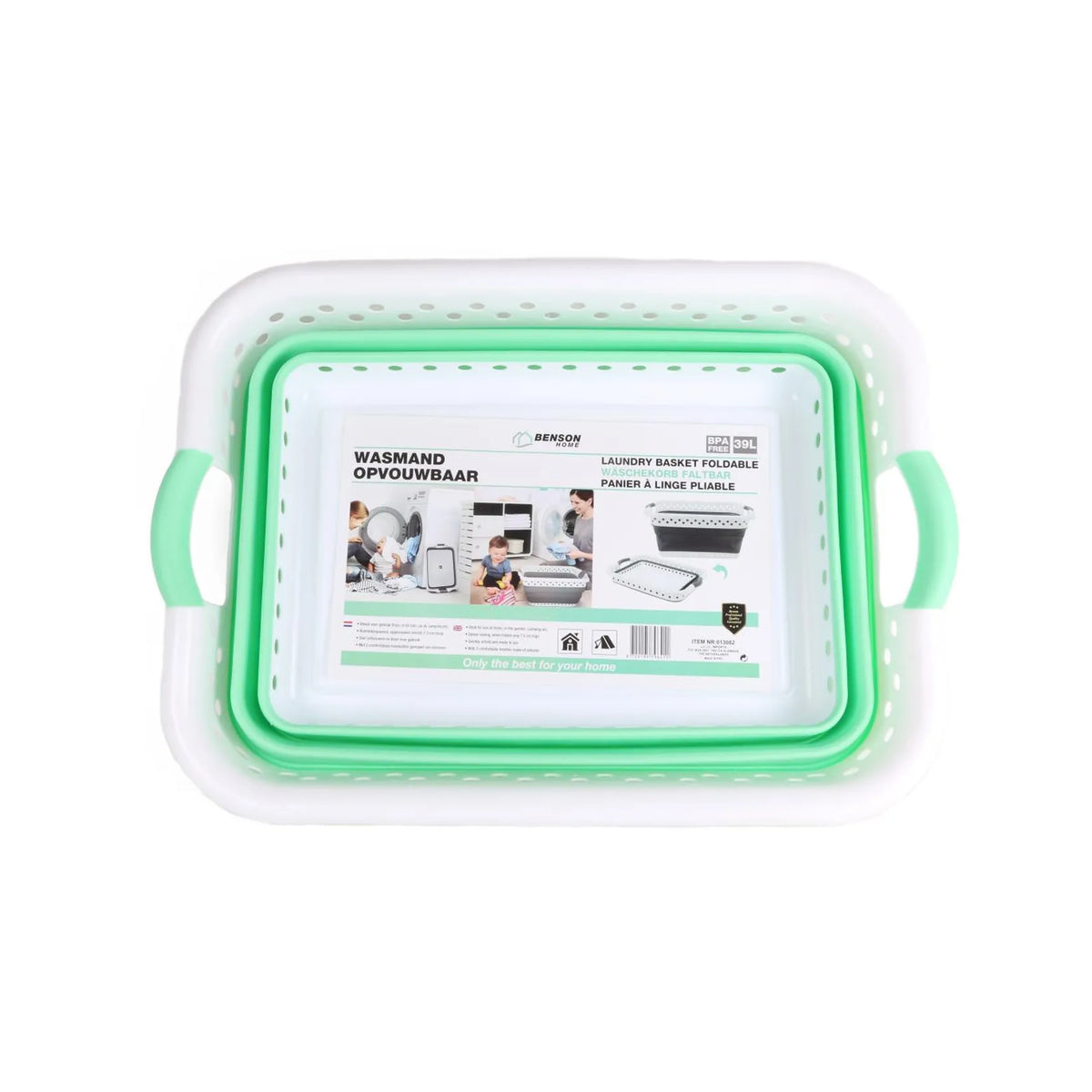 Benson Wasmand opvouwbaar 39 ltr
