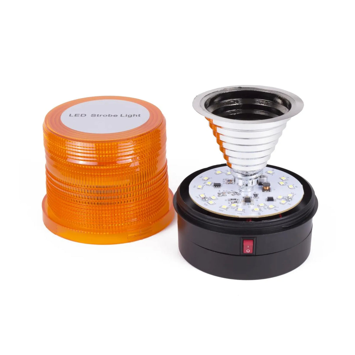 Benson Automotive LED zwaailamp oranje 2.4W
