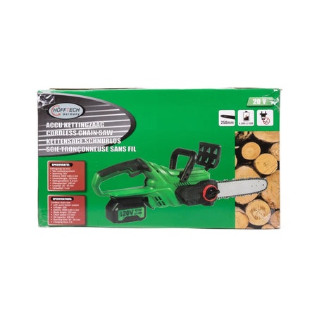 Höfftech Accu kettingzaag 20V 4000 mAh