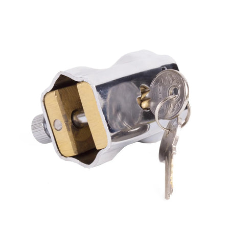 GAD Slot GAD-star met 2 pinnen 10 mm messing