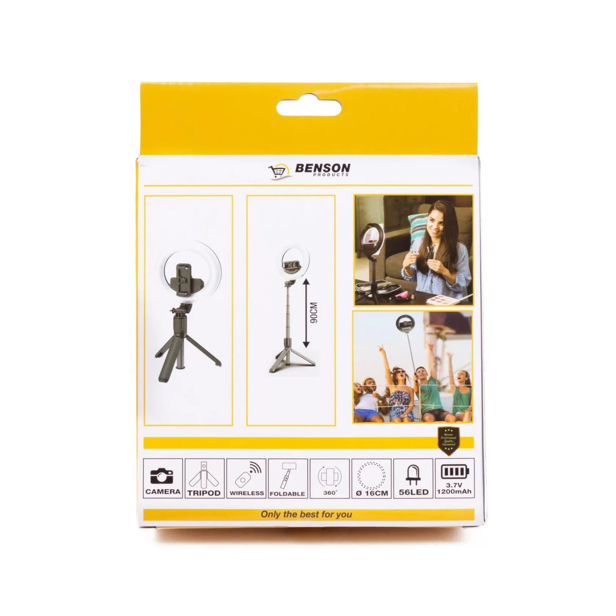 Benson Products Telefoonhouder met gezicht tracking 360°