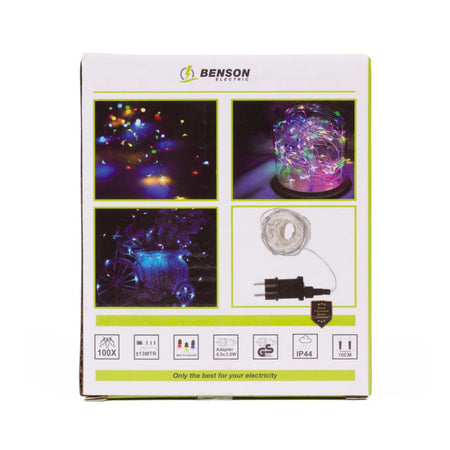 Benson Electric LED deco lichtslang kleur 100 LED 13 mtr IP44