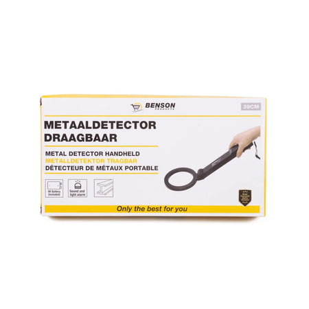 Benson Products Metaaldetector draagbaar 39 cm