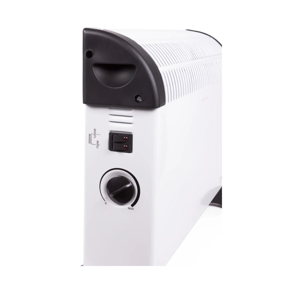 Benson Electric Heater convector 750/1250/2000W middel wit