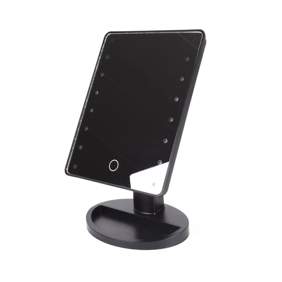 Benson Care Make-up spiegel 16 LED dimbaar zwart
