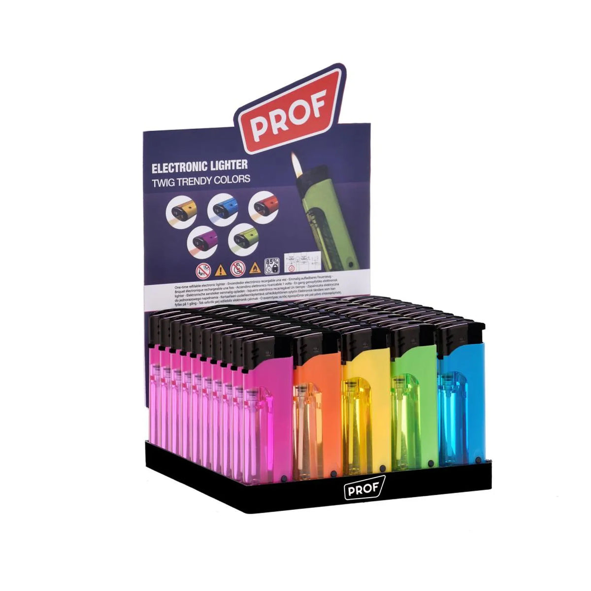 Handelsonderneming Diverza Aansteker twig LED trendy colors