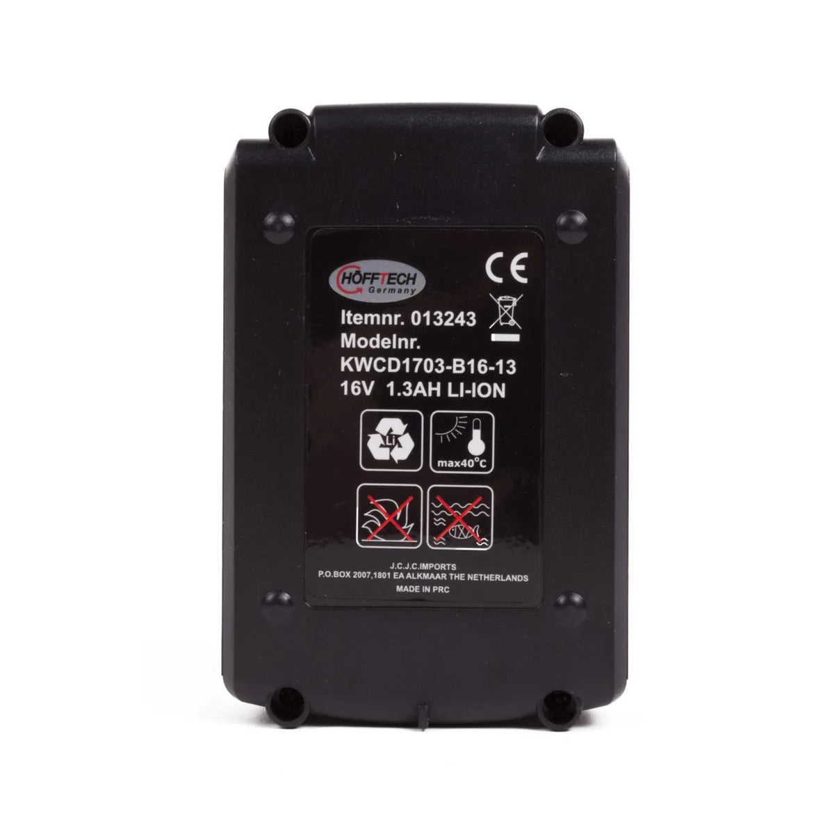Höfftech Accu 16V 1300 mAh li-ion voor 011613
