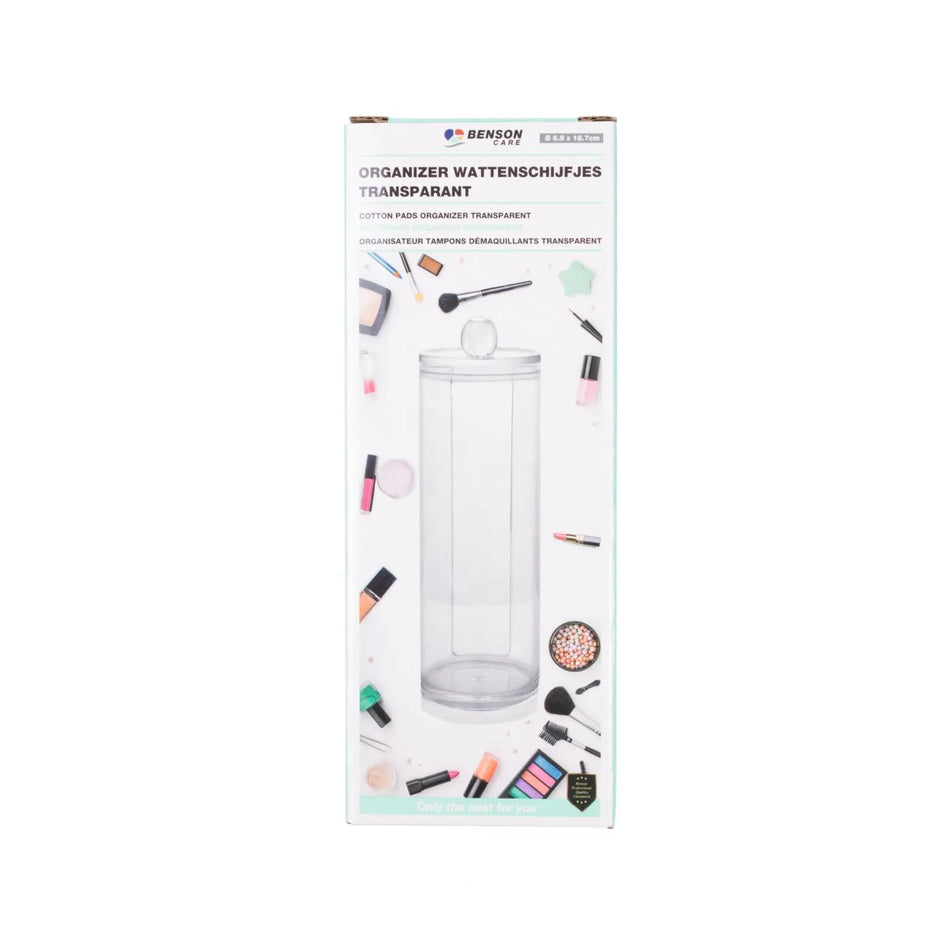 Benson Care Organizer wattenschijfjes transparant