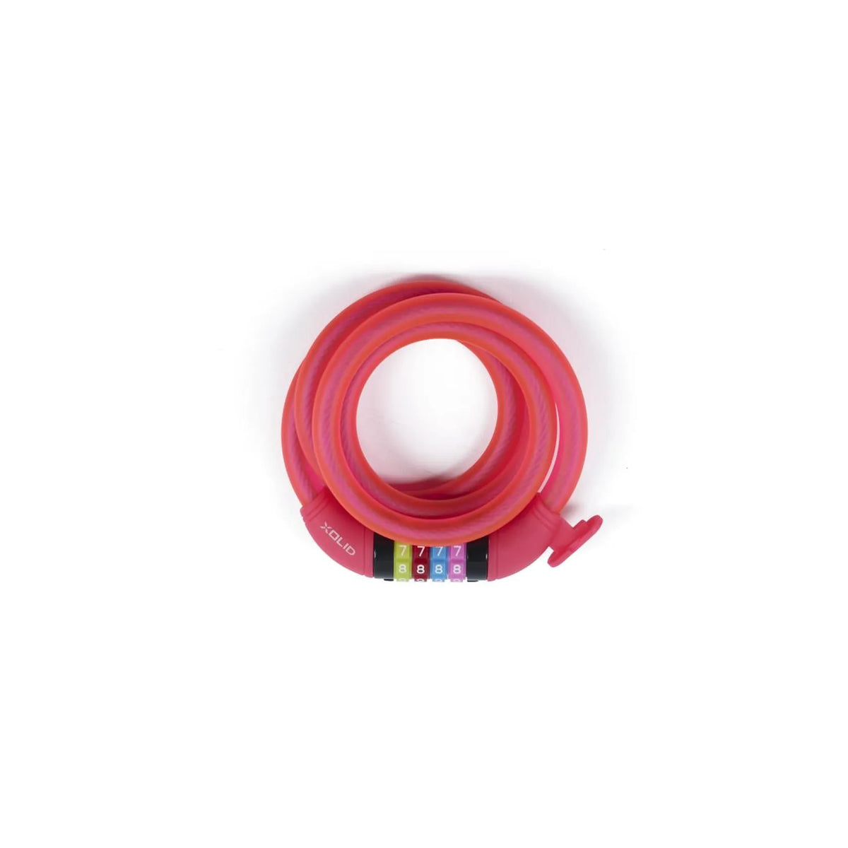 Xolid kabel cijferslot 12 x 1200 mm rose