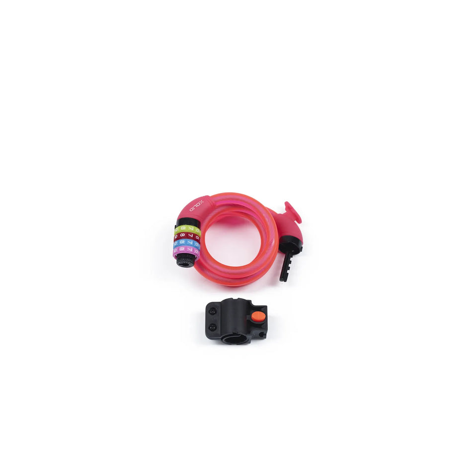 Xolid kabel cijferslot 12 x 1200 mm rose