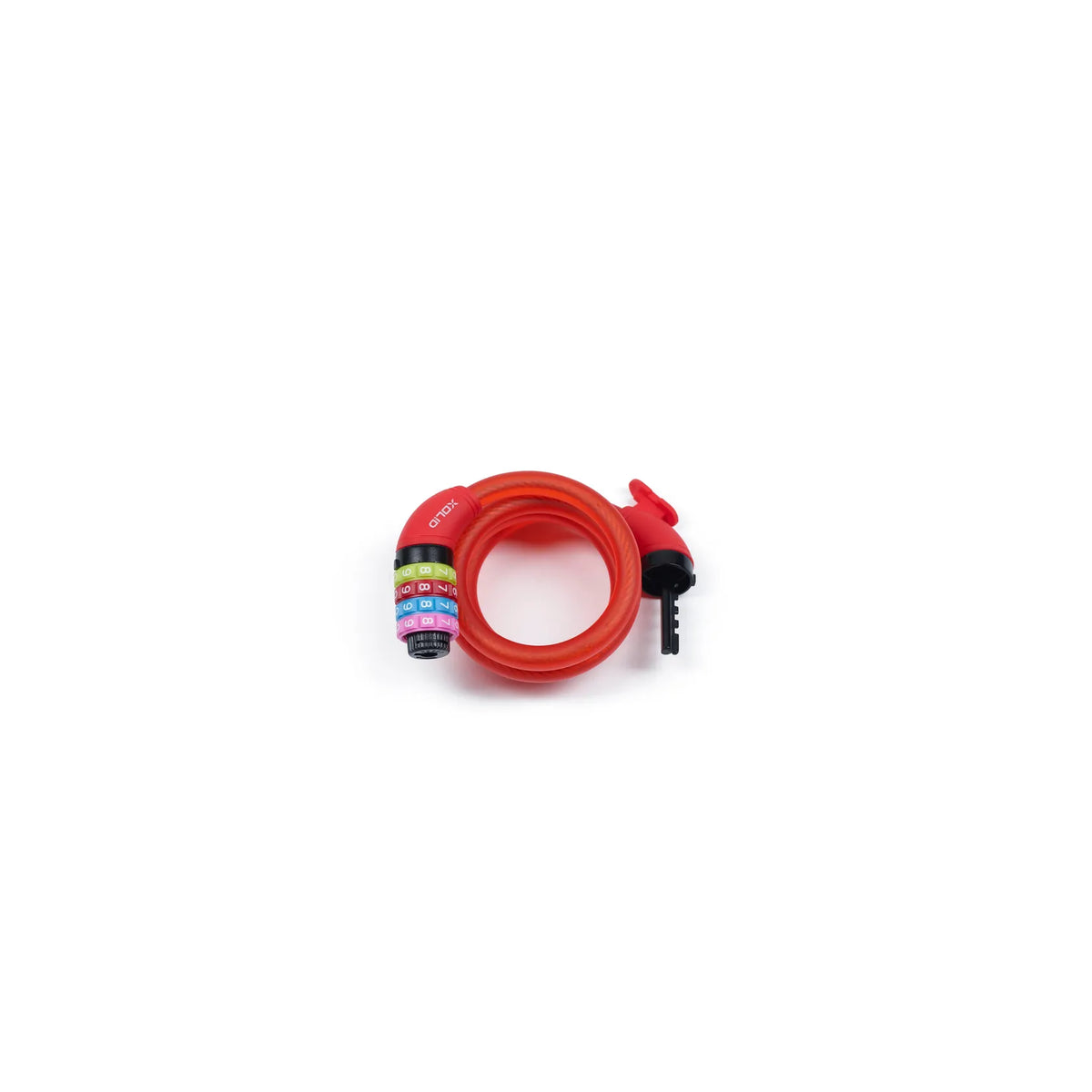 Xolid kabel cijferslot 12 x 1200 mm rood