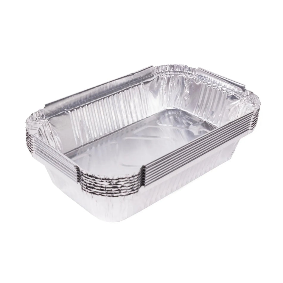Benson BBQ Grillschalen/ BBQ schalen alu 8-delig 17 x 10.5 x 4 cm