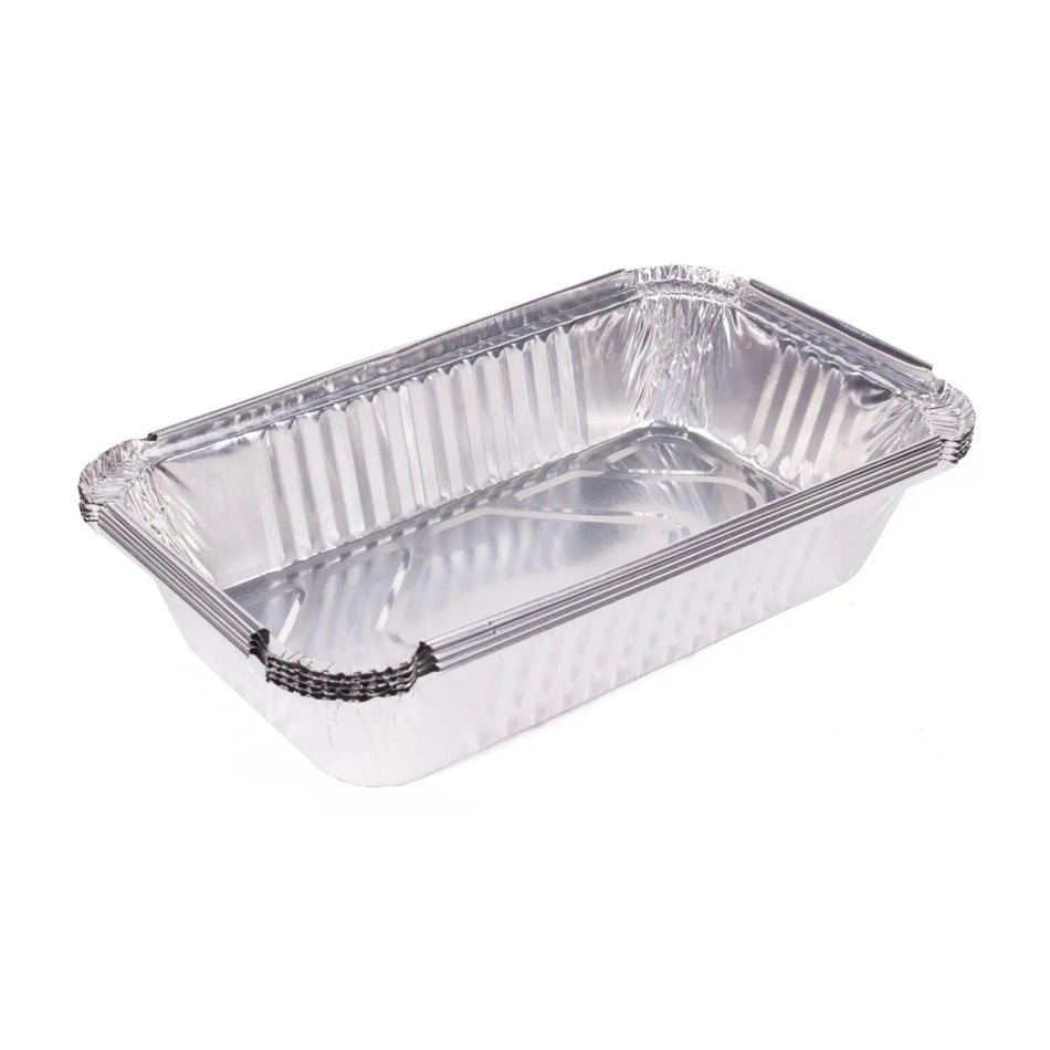 Benson BBQ Grillschalen/ BBQ schalen alu 5-delig 25 x 14 x 5.5 cm