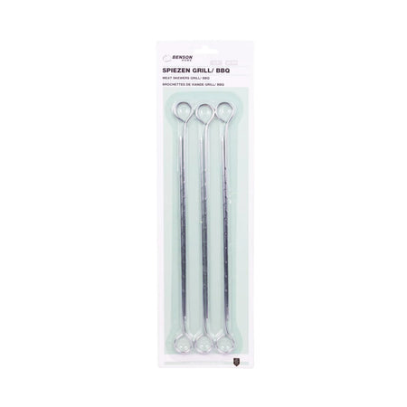 Benson BBQ Spiezen grill + BBQ 6-delig 28 cm