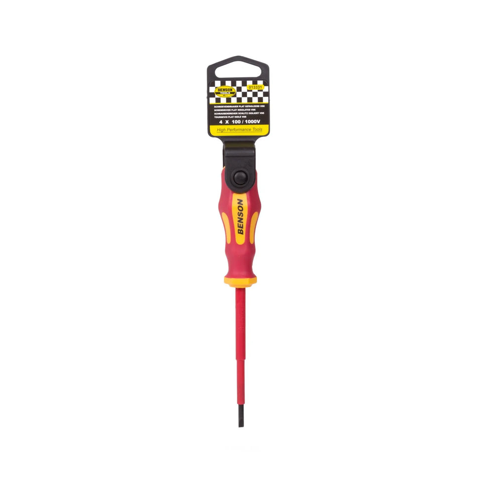Benson Tools Schroevendraaier plat 4 x 100 VDE