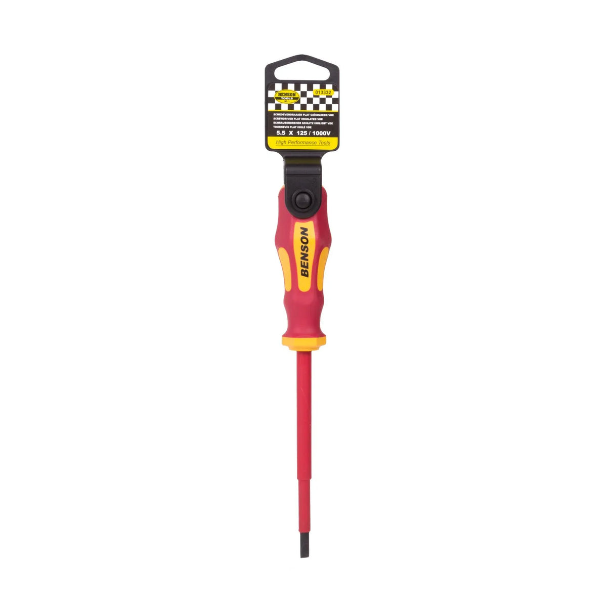 Benson Tools Schroevendraaier plat 5.5 x 125 VDE
