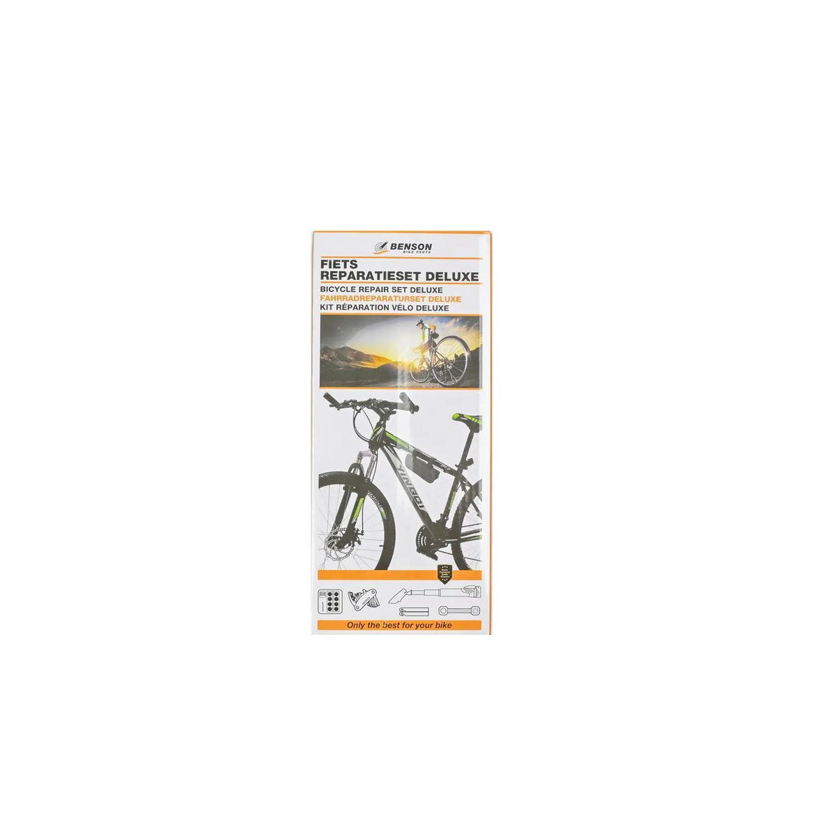 Benson Bike Parts Fietsreparatieset in etui