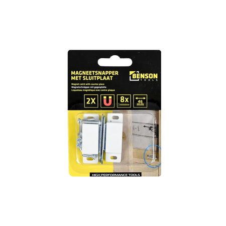 Benson Tools Magneetsnapper met sluitplaat 46 mm 2 dlg