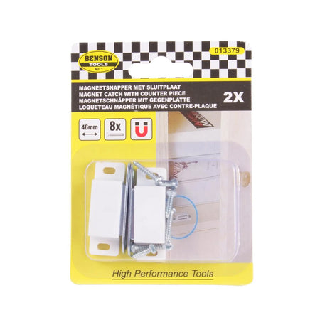 Benson Tools Magneetsnapper met sluitplaat 46 mm 2 dlg
