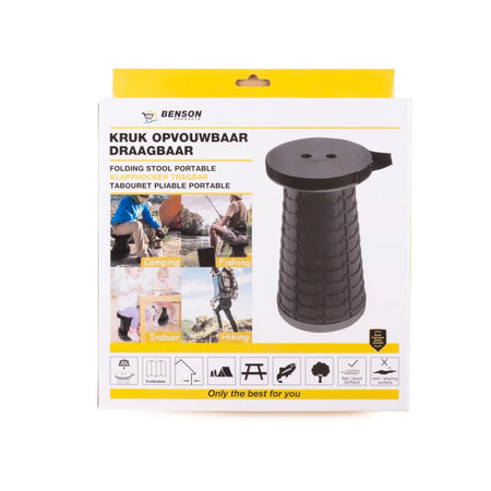 Benson Outdoor Kruk opvouwbaar draagbaar nylon