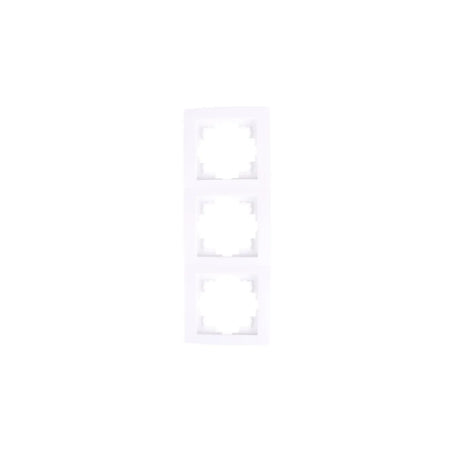 Benson Electric Afdekraam 3-voudig wit