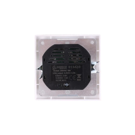 Benson Electric Stopcontact RA inbouw met USB-A/C wit