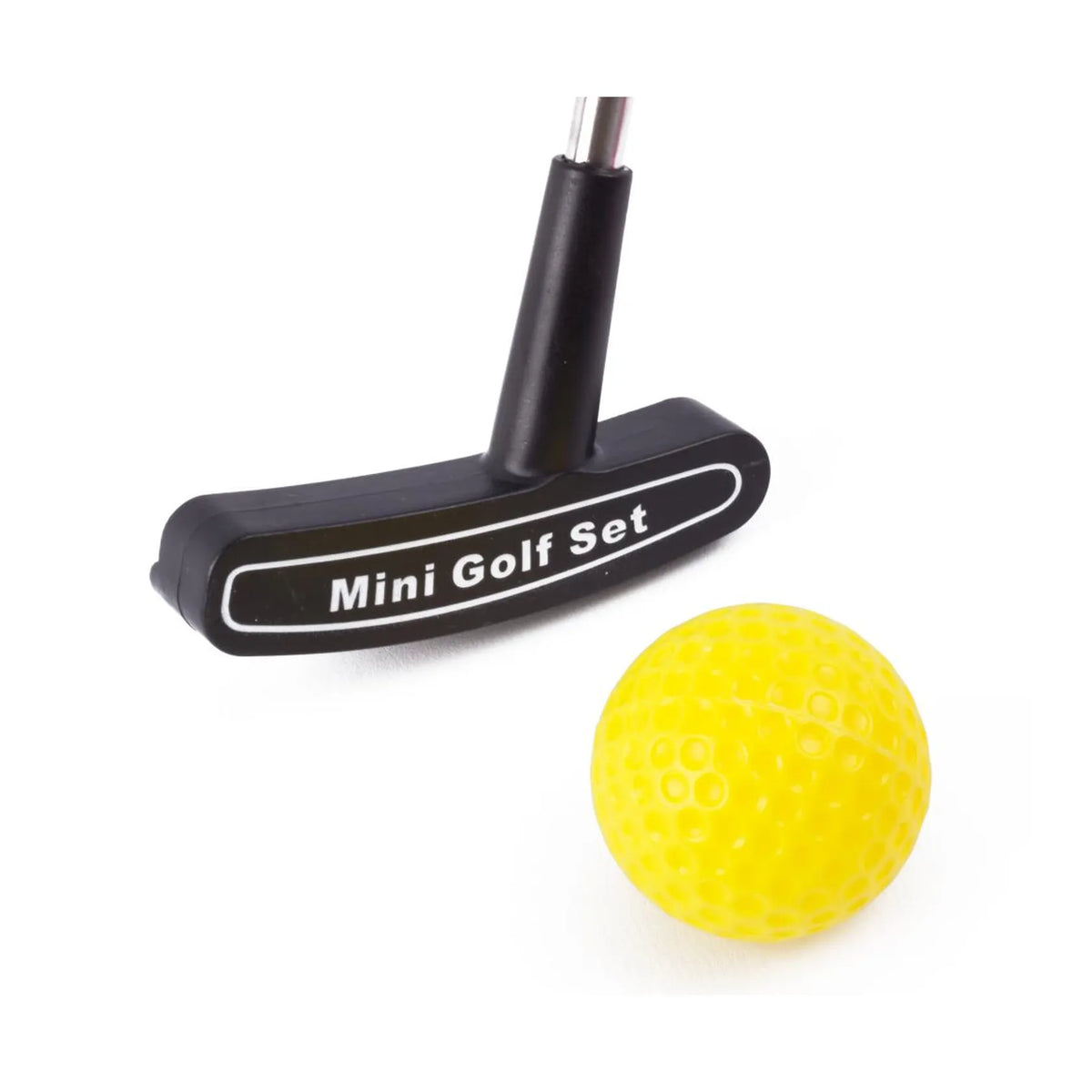 Benson Outdoor Golfset putter + 4 ballen