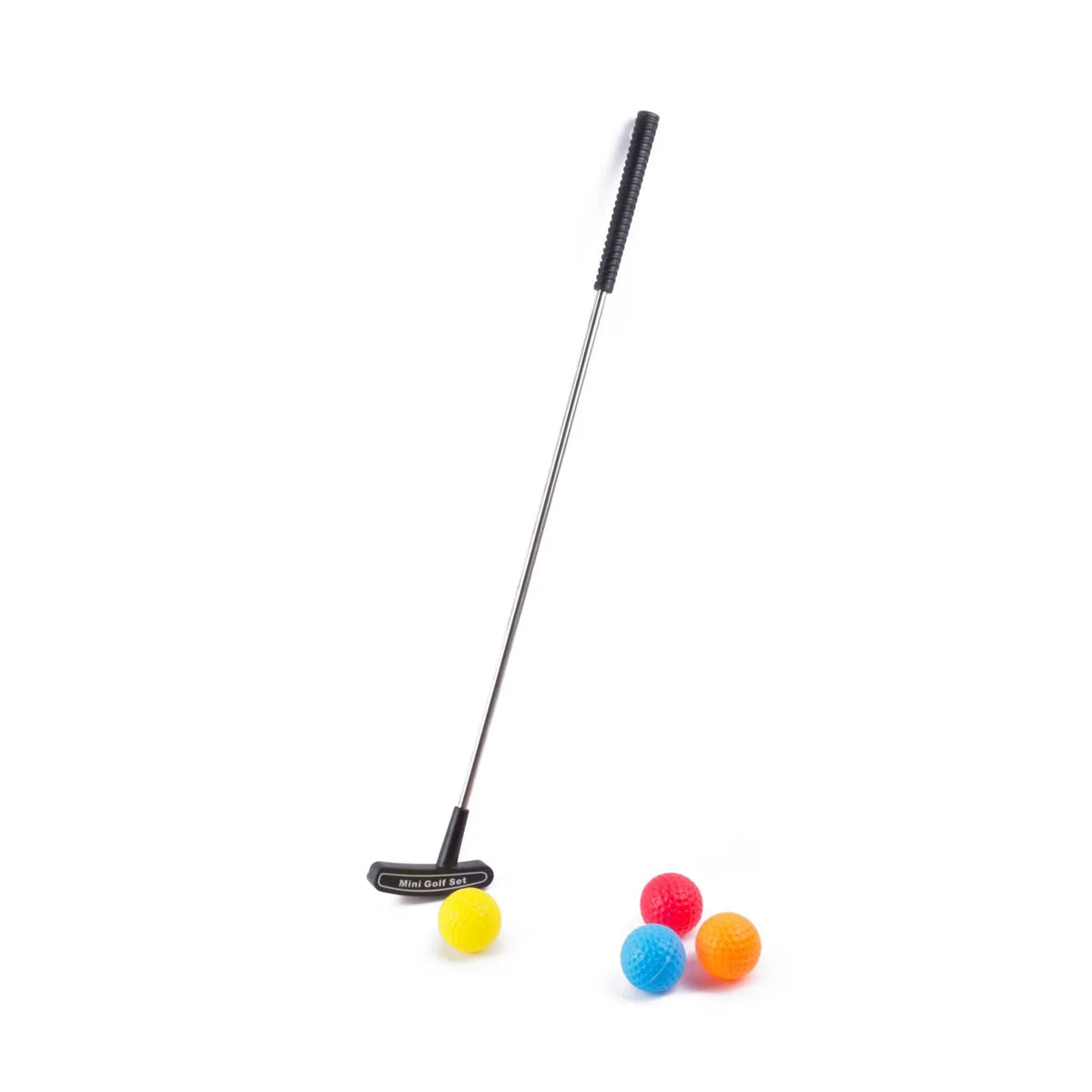 Benson Outdoor Golfset putter + 4 ballen