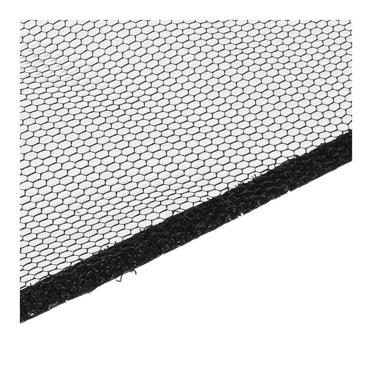 Benson Horrengaas voor raam 130 x 150 cm zwart