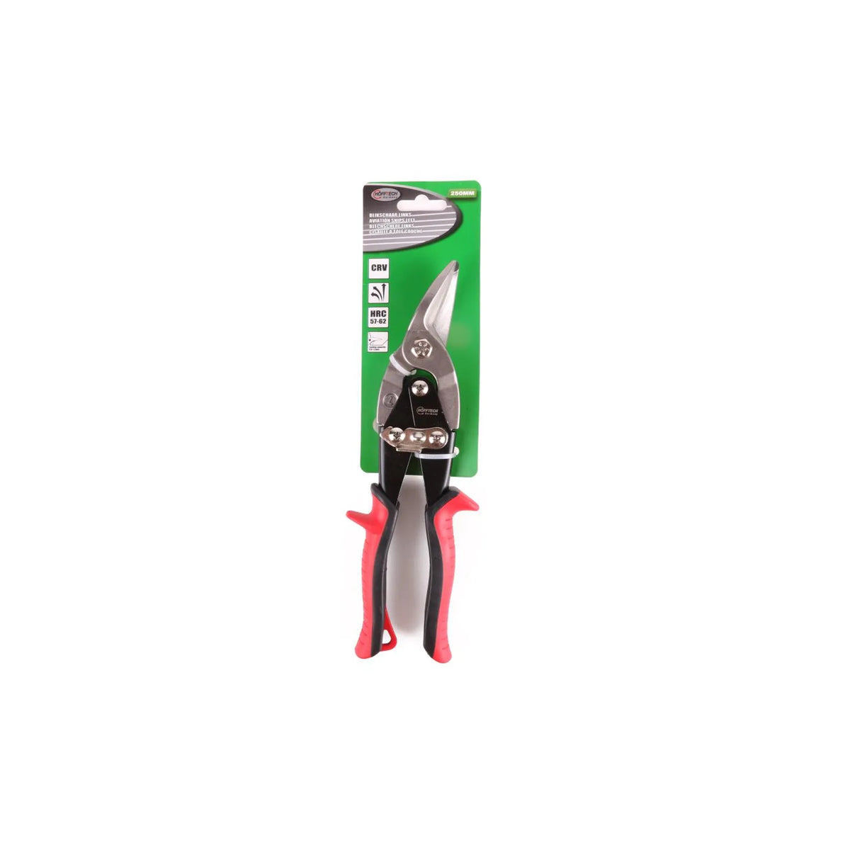 Benson Tools Blikschaar links 250 mm Cr-V
