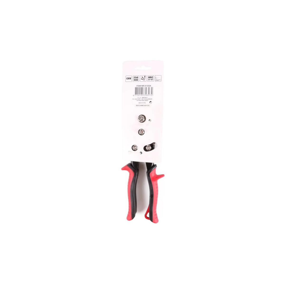 Benson Tools Blikschaar links 250 mm Cr-V