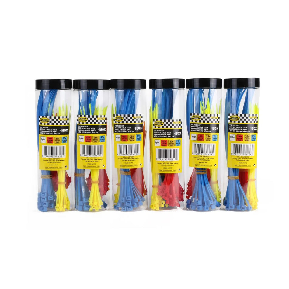 Höfftech Kabelbinders 150 dlg mix